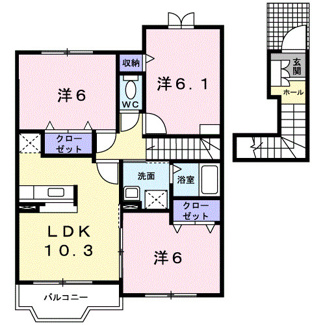 【間取り】 | セレノⅡ