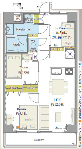 ライオンズシティ池袋の間取り