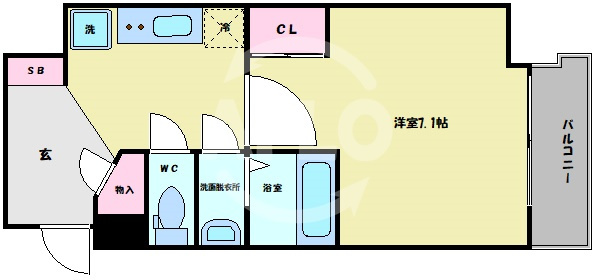 La・Liberta阿倍野の間取り|La・Liberta阿倍野