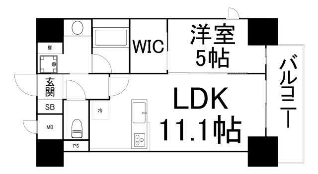 【間取り】 | esteOeste難波元町