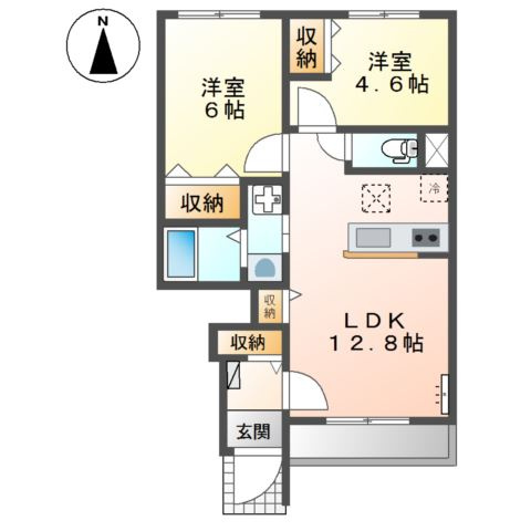プログレスⅡの間取り