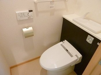 ポーシェガーデン５のトイレ
