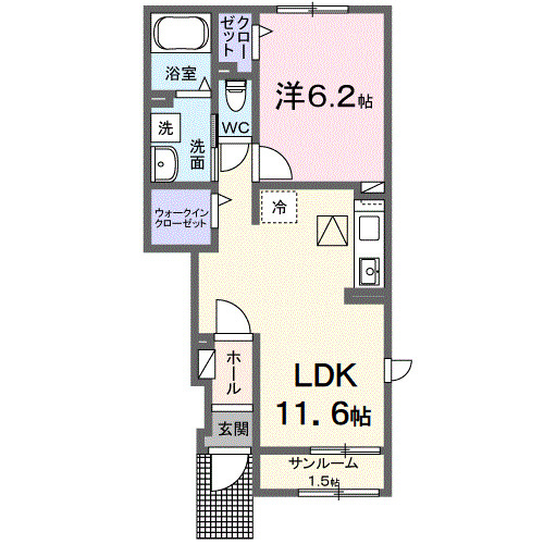 アーバン桜の間取り
