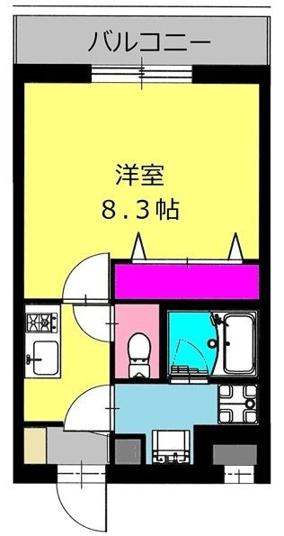 b’CASA港町の間取り|間取りです。
