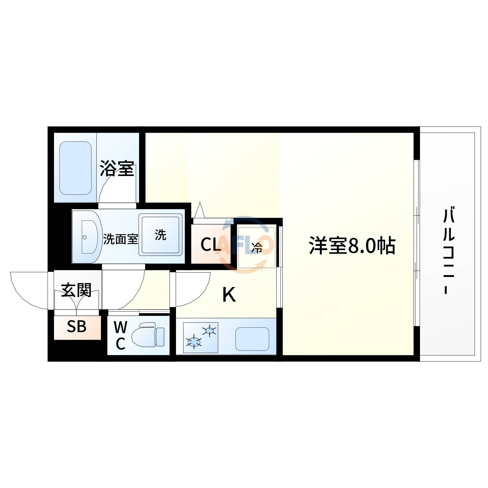 グルーヴ西三国(旧:プレジオ西三国)の間取り|GROOVE西三国　間取り