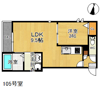 【間取り】 | Grandtic K-ONE