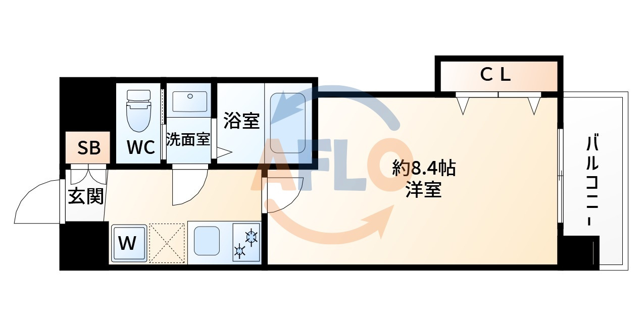 Luxe新大阪南の間取り|Luxe新大阪南　間取り