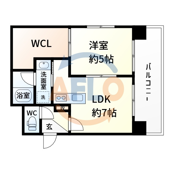 CITY　SPIRE十三東の間取り|CITY SPIRE十三東　間取り