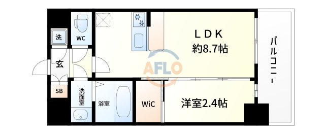 セレニテ新大阪グランデミリューの間取り|セレニテ新大阪グランデミリュー　間取り