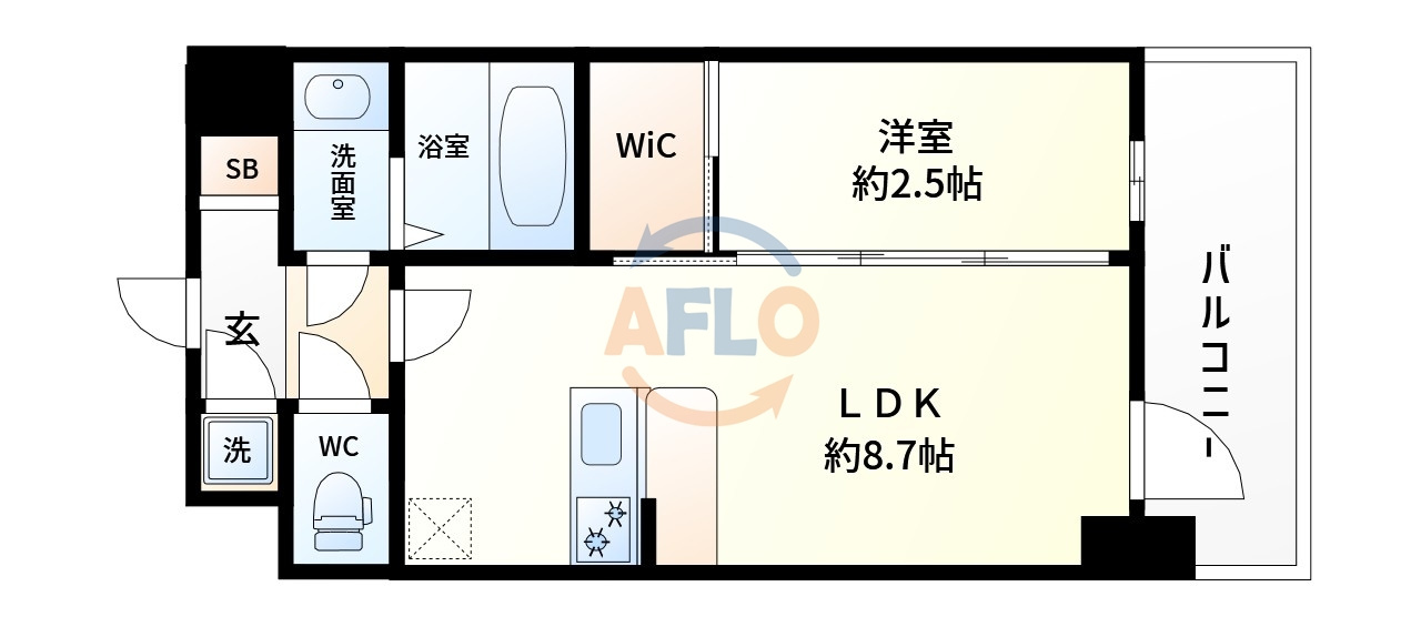 セレニテ新大阪グランデミリューの間取り|セレニテ新大阪グランデミリュー　間取り