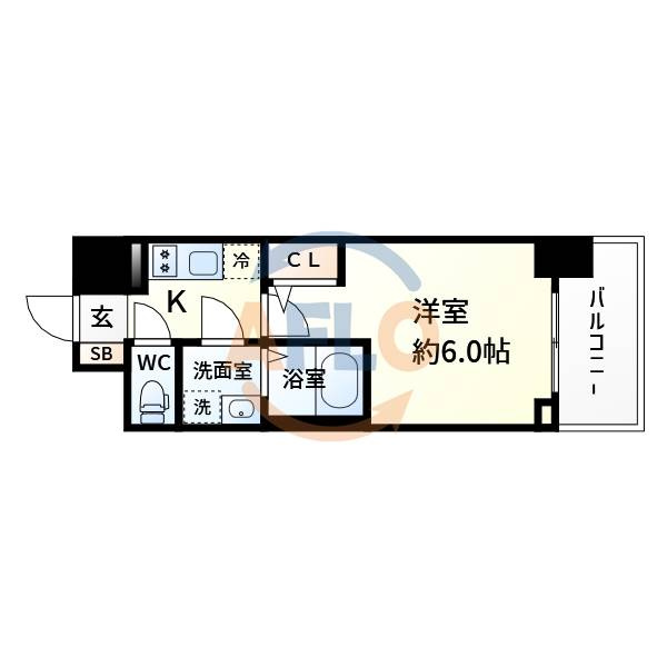 エスリードレジデンス大阪グランノース2の間取り|エスリードレジデンス大阪グランノースⅡ　間取り