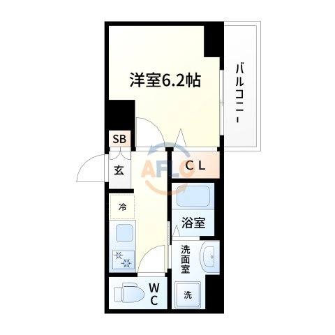 ディームス新大阪の間取り|Dimus新大阪　間取り