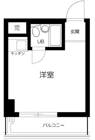サンパーク東京銀座の間取り|間取りです。