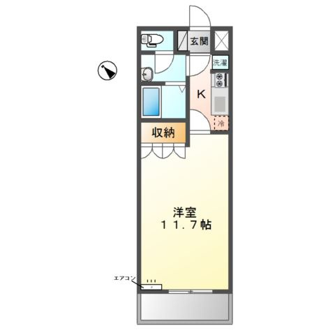 エスポアールの間取り