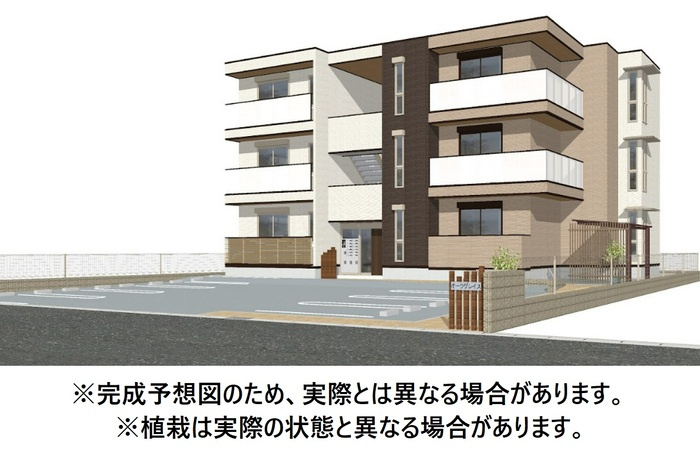 オークグレイスの外観パース