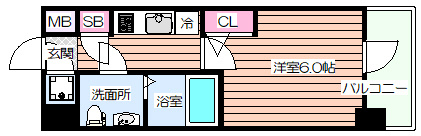 【間取り】 | エスリードレジデンス梅田フロント