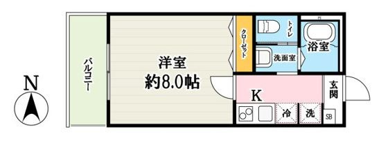 キャメルみずほ台4の間取り
