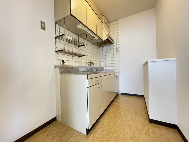 箕面市粟生間谷東１丁目の賃貸マンションのキッチン