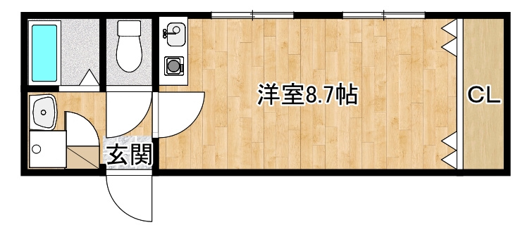 ディアスコヤマの間取り