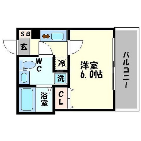 サムティ土佐堀Riberaの間取り|サムティ土佐堀Ribera　間取り
