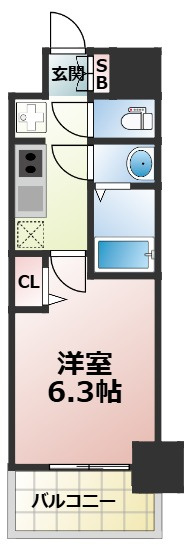 ファステート東大阪アダマスの間取り
