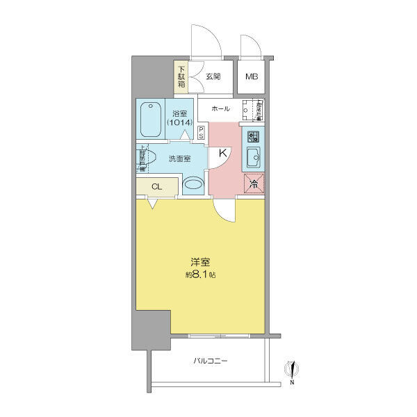 SHOKEN　Residence名古屋SOUTHの間取り