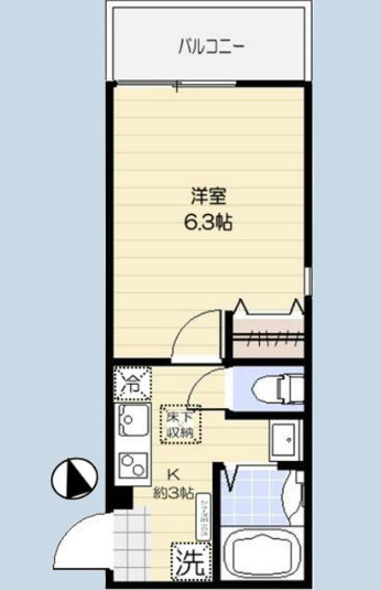 リレア八王子の間取り
