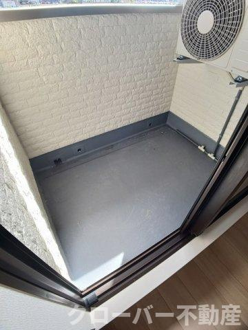 オリーブ坂本　Ｂのバルコニー