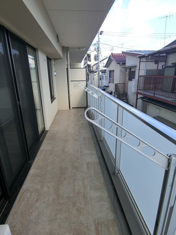 t.t.ユニテのバルコニー