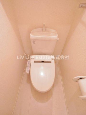 東久留米市南沢３丁目のテラスのトイレ