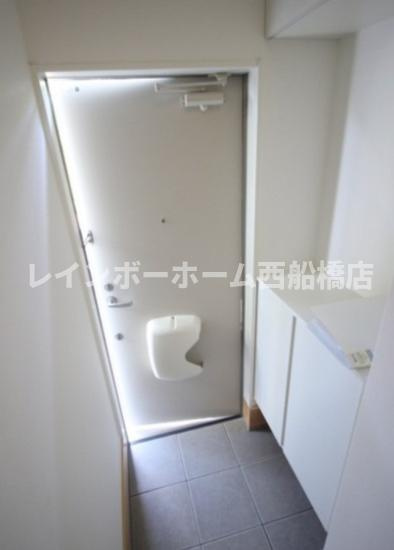 クレール東船橋の玄関