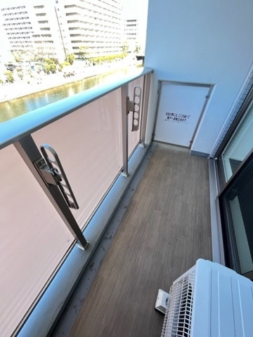 ジニア深川住吉のバルコニー