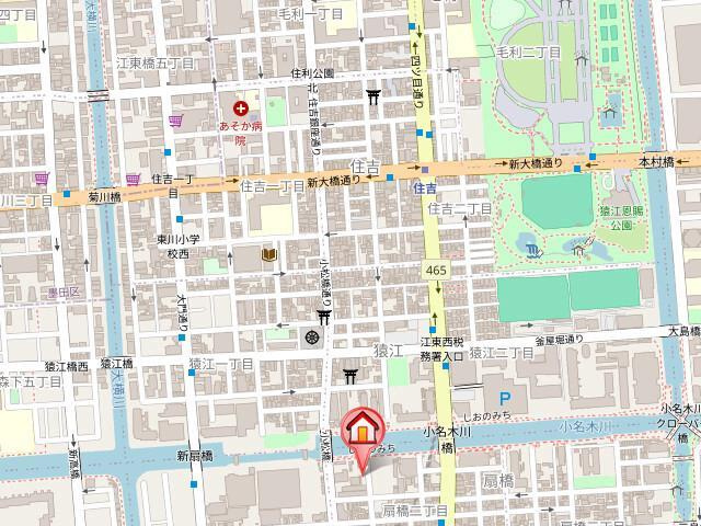 ジニア深川住吉の地図