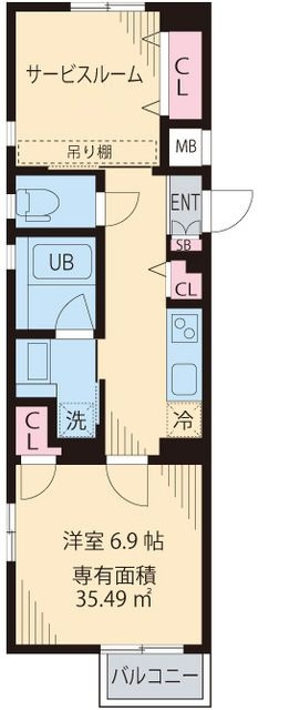 クオレ・グランデの間取り|間取りです。