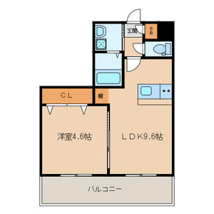 【間取り】 | ランドマーク香椎駅前 