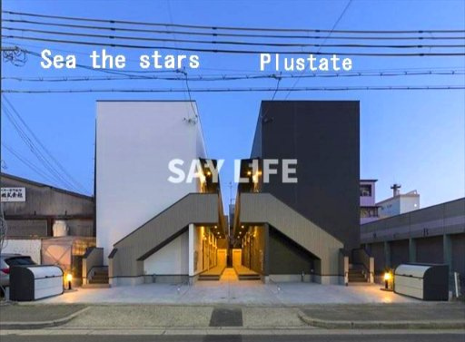 Sea the starsの外観