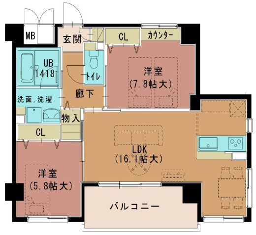 【間取り】