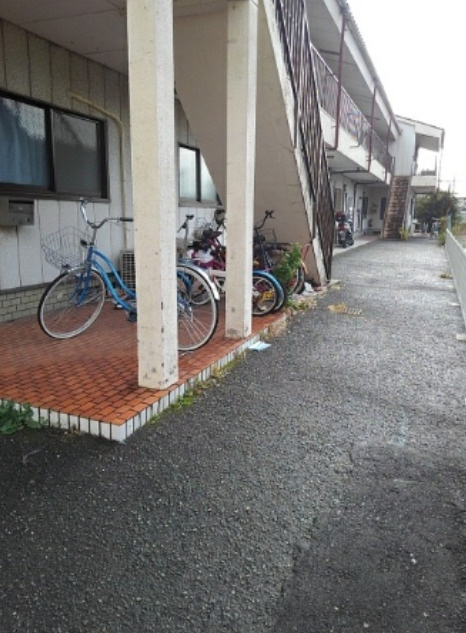 コーポ若葉荘のエントランス|エントランスです