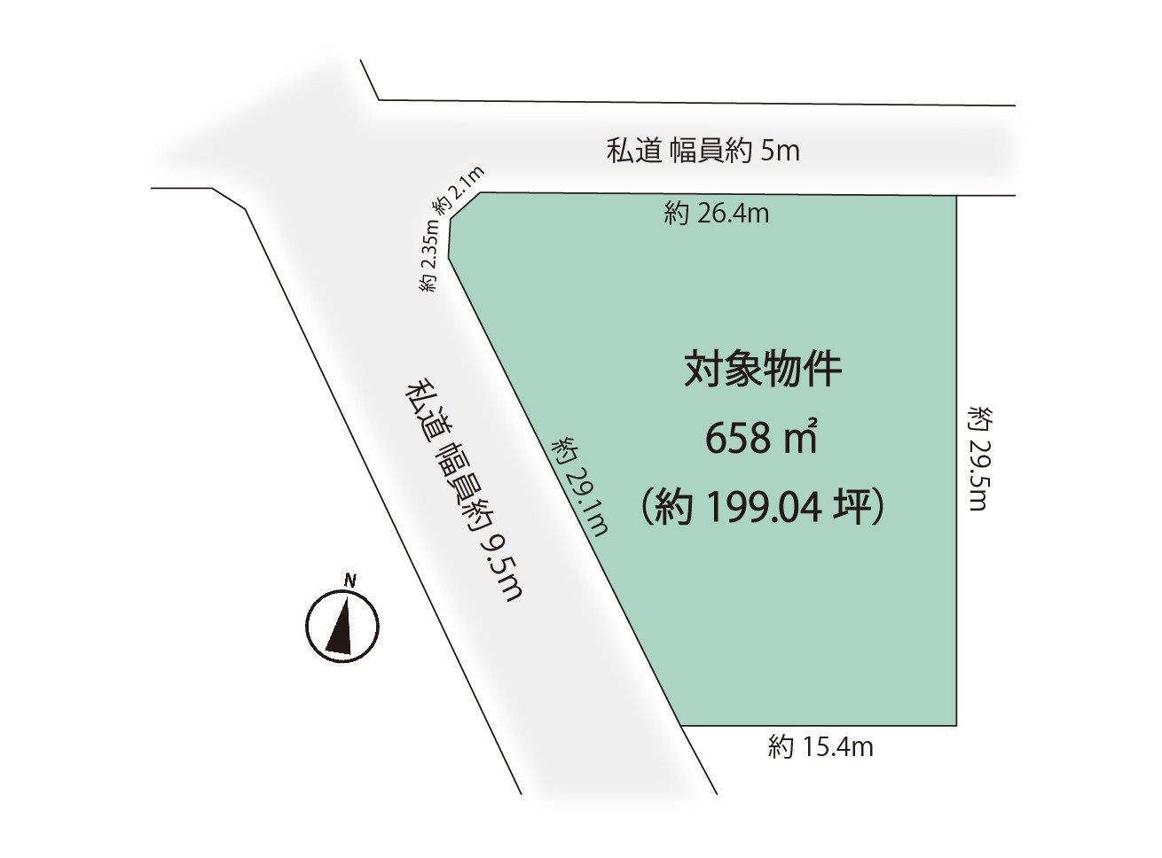 浅間ハイランドパーク 売土地の土地図