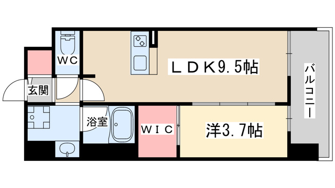 【間取り】 | ソルテラスUMEDA　NORTH