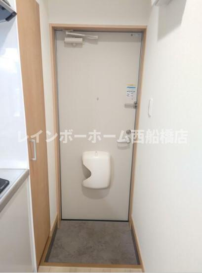 ロワール原木の玄関