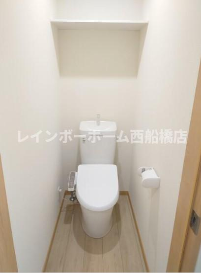 ロワール原木のトイレ