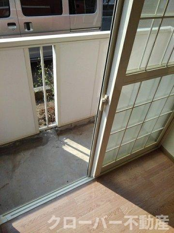 ファミール・鶴市　Ｂのバルコニー