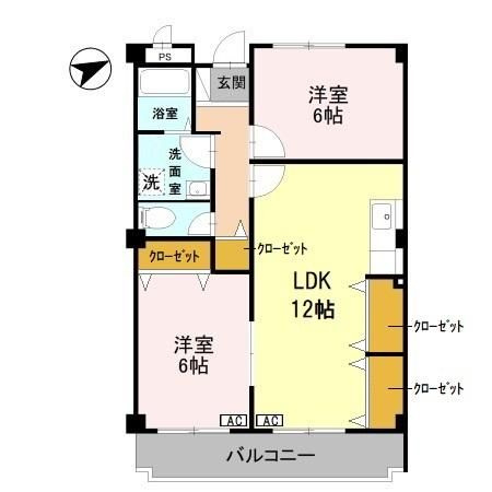 フリーダム中村の間取り