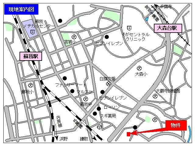 フェリーズ大巌寺の地図|★案内図★
