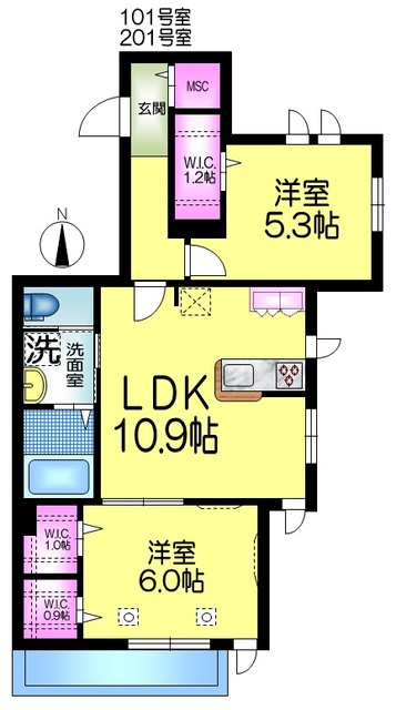 フェリーズ大巌寺の間取り|★間取り★