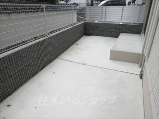 パール有安　Ｆ棟の庭|広い専用庭