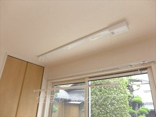 パール有安　Ｆ棟の設備|便利な室内物干し