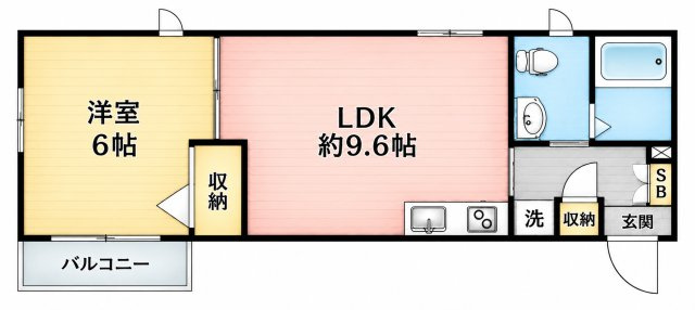 マノワール小平の間取り
