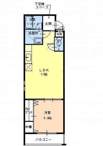 フジパレス宮園の間取り